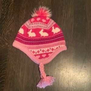 Adorable cozy girl knit hat